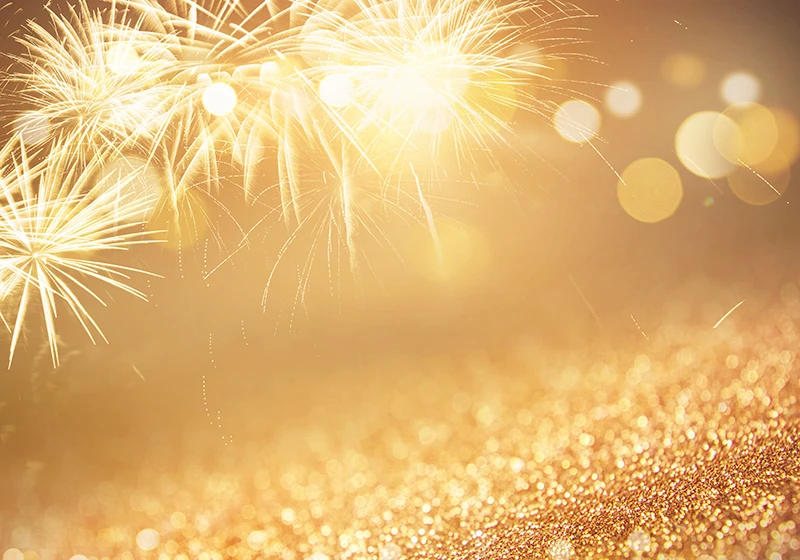 An image of blowing fireworks